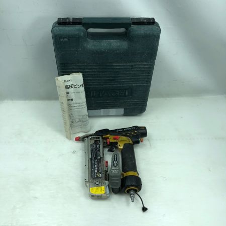  HITACHI 日立 工具 エアツール ピン釘打機 本体のみ 高圧 NP45HM ゴールド