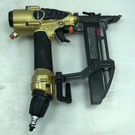  HITACHI 日立 工具 エアツール エアタッカ ケース付 高圧 N5004HMF ゴールド