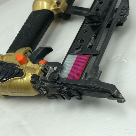  HITACHI 日立 工具 エアツール エアタッカ ケース付 高圧 N5004HMF ゴールド