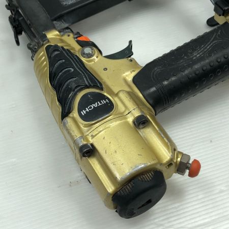  HITACHI 日立 工具 エアツール エアタッカ ケース付 高圧 N5004HMF ゴールド