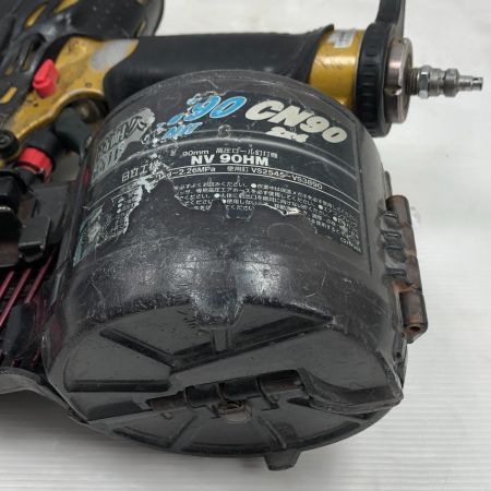  HITACHI 日立 工具 エアツール エア釘打ち 本体のみ 高圧 NV90HM ゴールド