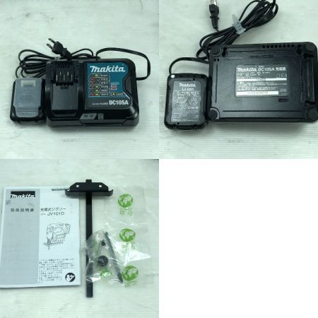  MAKITA マキタ 切断工具 ジグソー 充電器・充電池1個・ケース付 JV101D ブルー