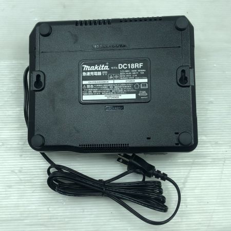  MAKITA マキタ 工具関連用品 バッテリー充電器 程度A 本体のみ DC18RF ブラック