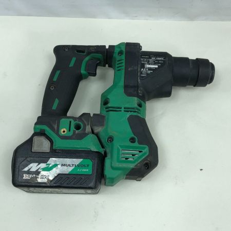  HiKOKI ハイコーキ 締め付け工具 コードレスロータリーハンマドリル 充電器・充電池2個・ケース付 DH18DPA グリーン