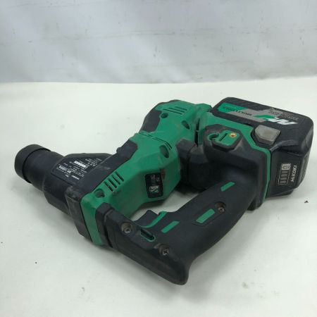  HiKOKI ハイコーキ 締め付け工具 コードレスロータリーハンマドリル 充電器・充電池2個・ケース付 DH18DPA グリーン