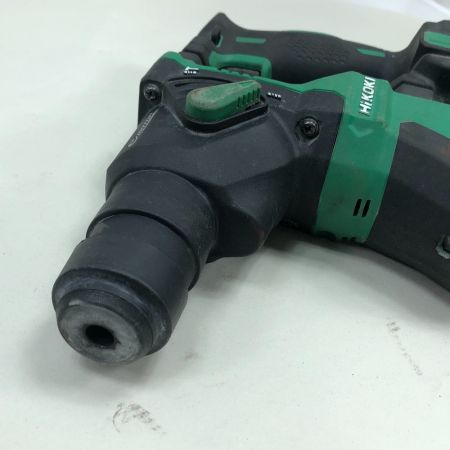  HiKOKI ハイコーキ 締め付け工具 コードレスロータリーハンマドリル 充電器・充電池2個・ケース付 DH18DPA グリーン