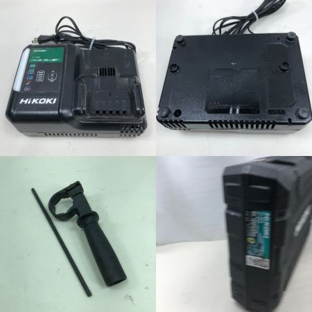  HiKOKI ハイコーキ 締め付け工具 コードレスロータリーハンマドリル 充電器・充電池2個・ケース付 DH18DPA グリーン