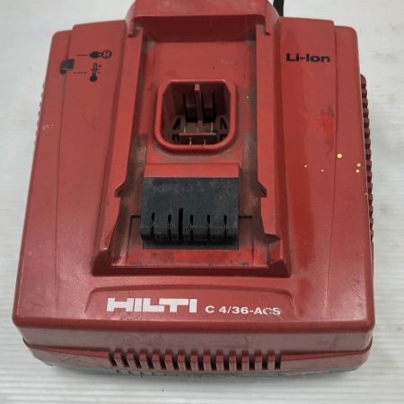  Hilti ヒルティ 工具関連用品 バッテリー充電器 本体のみ コード式 100v C4/36-350 レッド