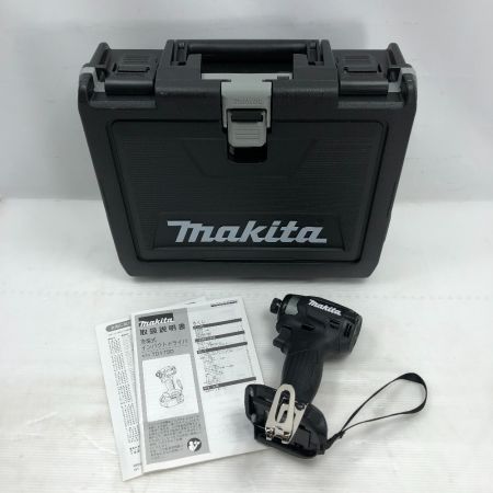  MAKITA マキタ 締め付け工具 インパクトドライバ 本体とケースのみ 未使用品(S) TD173DRGXB ブラック