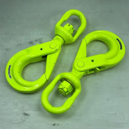  MARTEC 工具関連用品 スイベルフック 使用感有 2個セット BKL-13-10 黄緑
