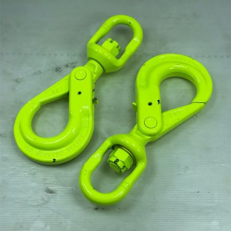  MARTEC 工具関連用品 スイベルフック 使用感有 2個セット BKL-13-10 黄緑