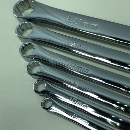  SIGNET 工具 ハンドツール 両口メガネレンチ 6本セット 33312/33336/33354/33330/33327/33318