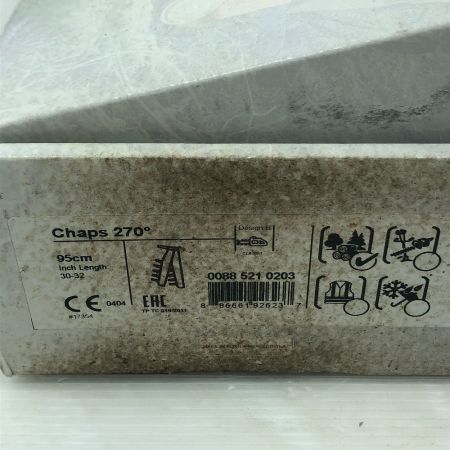  STIHL 工具関連用品 チャップス 未使用品(S) 本体のみ 270 ブラック