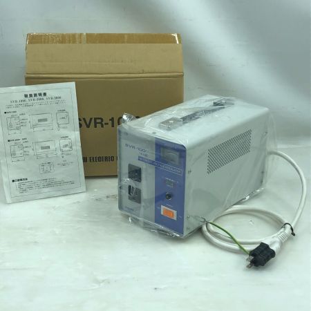  スワロー電機 工具関連用品 変圧器 未使用品(S) 本体のみ コード式 100v SVR-1000 ホワイト