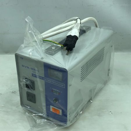  スワロー電機 工具関連用品 変圧器 未使用品(S) 本体のみ コード式 100v SVR-1000 ホワイト