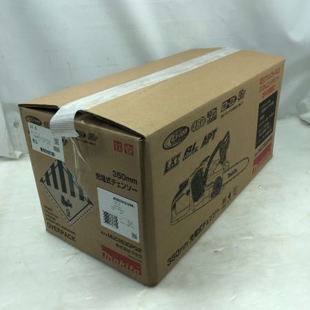  MAKITA マキタ 切断工具 チェーンソー 未使用品(S) 付属品完備 コードレス式 MUC353DPG2 ブルー