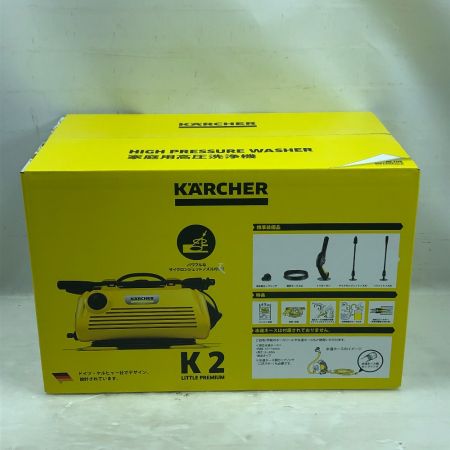  KARCHER ケルヒャー 工具 大型機械 高圧洗浄機 未使用品(S) 付属品完備 K 2 Little Premium イエロー