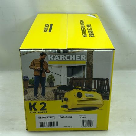 KARCHER ケルヒャー 工具 大型機械 高圧洗浄機 未使用品(S) 付属品完備 K 2 Little Premium イエロー