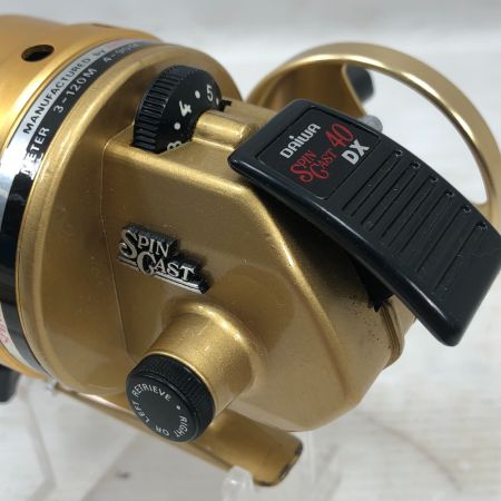 ダイワ　スピンキャスト30 新品未使用　付属品全て有り。　オールドリール DAIWA ダイワ オールドリール スピンキャスト 40DX - 中古その他