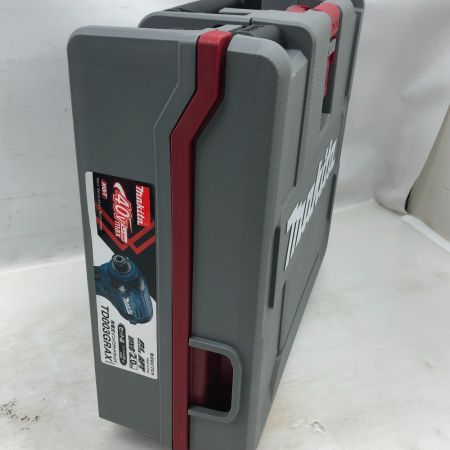  MAKITA マキタ 締め付け工具 インパクトドライバ 未使用品(S) 付属品完備 コードレス式 40v TD003GRAX ブルー