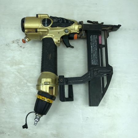  HITACHI 日立 工具 エアツール エアタッカ ケース付 高圧 N5004HMF ゴールド