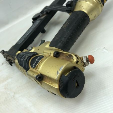  HITACHI 日立 工具 エアツール エアタッカ ケース付 高圧 N5004HMF ゴールド