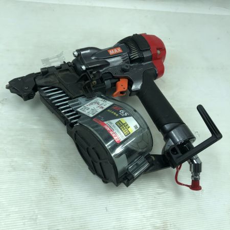  MAX マックス 工具 エアツール エアネイラ 本体のみ 高圧 HN-65Z1 レッド