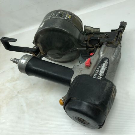  HITACHI 日立 工具 エアツール ロール釘打機 本体のみ 高圧 NV65HMJ ライトグレー