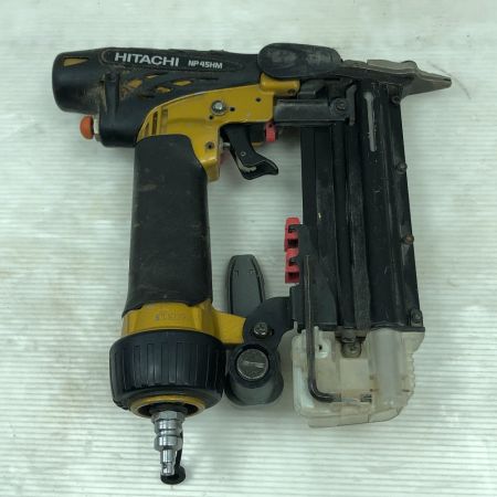  HITACHI 日立 工具 エアツール 高圧ピン釘打機 本体のみ 高圧 NP45HM ゴールド