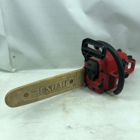  ZENOAH 切断工具 チェーンソー 本体のみ 2サイクル G370 レッド