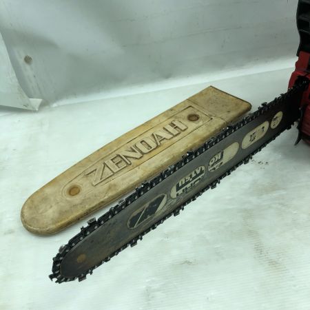  ZENOAH 切断工具 チェーンソー 本体のみ 2サイクル G370 レッド