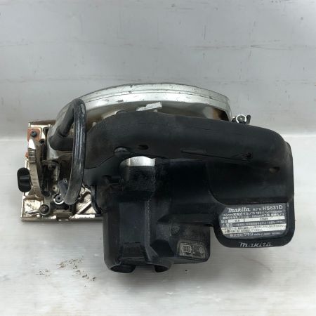  MAKITA マキタ 切断工具 丸のこ 本体のみ コードレス式 HS631D ブラック