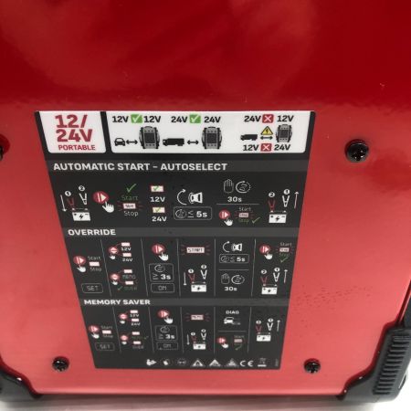  ワーズインク 工具関連用品 エンジンスターター 未使用品(S) 本体のみ 100v PRO12/24 レッド