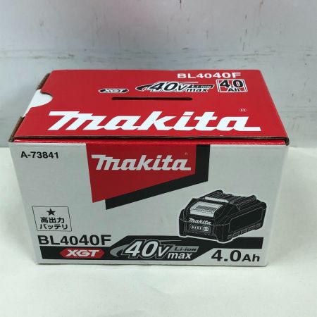  MAKITA マキタ 工具関連用品 バッテリー 未使用品(S) BL4040F ブラック