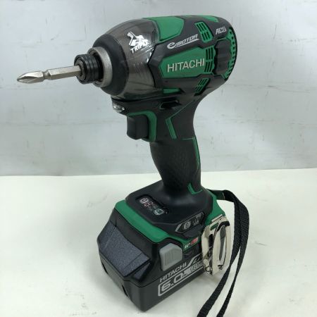  HITACHI 日立 締め付け工具 インパクトドライバ 充電器・充電池2個・ケース付 WH18DDL2 グリーン