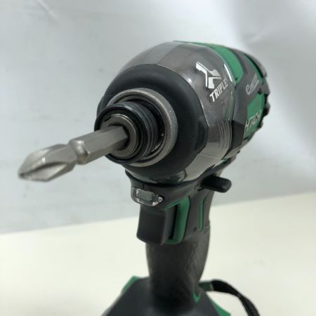  HITACHI 日立 締め付け工具 インパクトドライバ 充電器・充電池2個・ケース付 WH18DDL2 グリーン