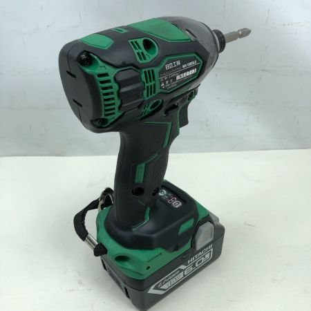  HITACHI 日立 締め付け工具 インパクトドライバ 充電器・充電池2個・ケース付 WH18DDL2 グリーン