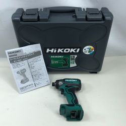 ◇◇ HiKOKI ハイコーキ 締め付け工具 インパクトドライバ 未使用品(S) ケース付 コードレス式 18v WH18DD グリーン Sランク