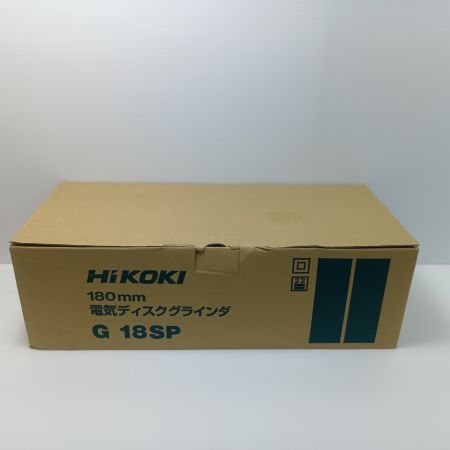 HiKOKI ハイコーキ ディスクグラインダー G18SP グリーン