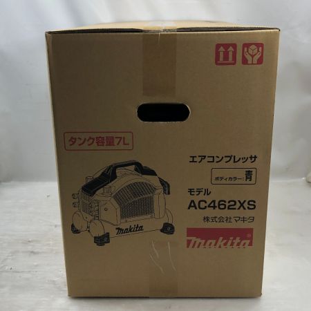  MAKITA マキタ 工具 エアツール コンプレッサー 未使用品(S) 付属品完備 コード式 100v AC462XS ブルー