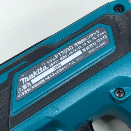  MAKITA マキタ 締め付け工具 充電式タッカ PT353D ブルー