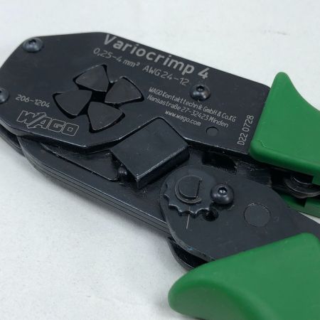 WAGO 工具関連用品 バリオクリップ 206-1204 グリーン