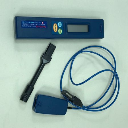  イチネンTASCO 工具関連用品 デジタル温度計 程度A 本体のみ TA410-110 ブルー