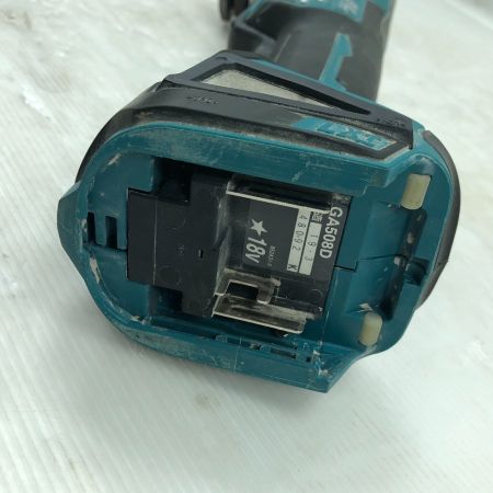  MAKITA マキタ 研磨工具 ディスクグラインダー 充電器・充電池2個付 コードレス式 18v GA508D ブルー