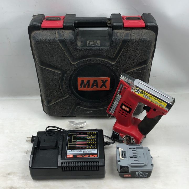 MAX マックス バッテリータッカ TG-Z3 バッテリー付 美品 MAX マックス バッテリータッカ TG-Z3 バッテリー付 美品