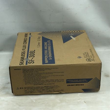  日鉄 工具関連用品 ステンレス用フラックス入りワイヤー 未使用品(S) SF-308L グレー