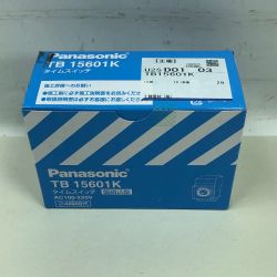 ◇◇ Panasonic パナソニック 工具関連用品 24時間式タイムスイッチ 未使用品  JIS協約型 TB15601K ブラック Sランク