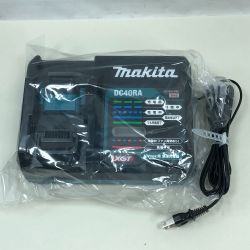 ◇◇ MAKITA マキタ 工具関連用品 急速充電器 未使用品(S) DC40RA ブラック Sランク
