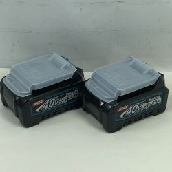 ◇◇ MAKITA マキタ 工具関連用品 バッテリー 未使用品(S) ２個セット BL4025 ブラック Sランク