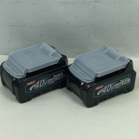  MAKITA マキタ 工具関連用品 バッテリー 未使用品(S) ２個セット BL4025 ブラック